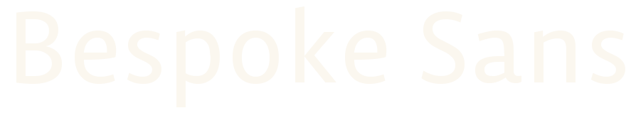 Bespoke Sans