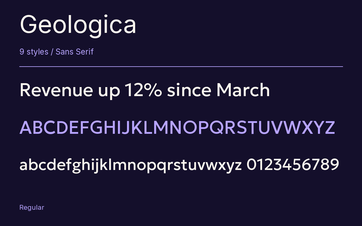 Geologica type specimen with letters and figures