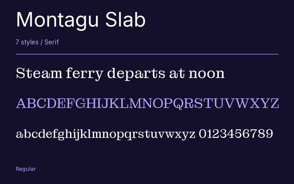 Montagu Slab type specimen with letters and figures